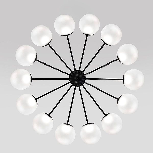 Потолочная люстра Eurosvet Vinter 201057 LED черный a072623