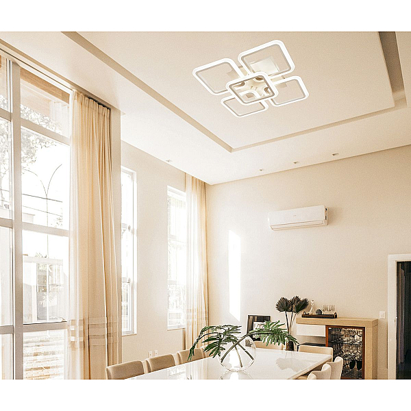 Потолочная светодиодная люстра Escada Square 10220/5LED 98W