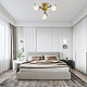 Потолочная люстра Arte Milano Neapolis73408 273408/3 BK/GD