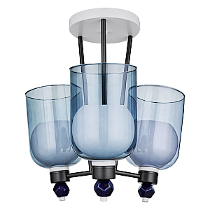 Потолочная люстра 33Lab.studio CHN902.03.WH17.WBL-S26LB-S02WH