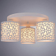 Потолочная люстра Arte Lamp Traforato A8349PL-3WH