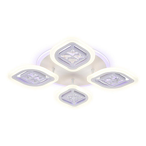 Потолочная светодиодная люстра Ambrella Light Acrylica Ice FA280