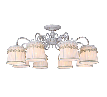 Потолочная люстра Arte Lamp Merletto A5709PL-8WG