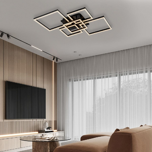 Потолочная люстра LED4U L11041-5 BK Потолочная люстра LED4U L11041-5 BK