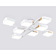Люстра на штанге Ambrella light COMFORT FL4888