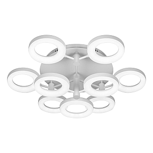 Потолочная светодиодная люстра iLedex Jomo FS-014-X9 108W WH