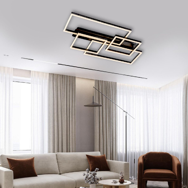 Потолочная люстра LED4U L11046-4 BK Потолочная люстра LED4U L11046-4 BK
