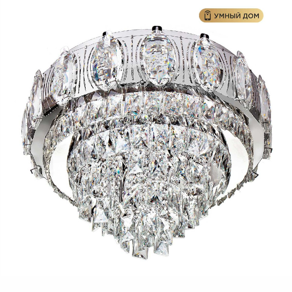 Потолочная люстра LED4U L9438-500 CR с УД Потолочная люстра LED4U L9438-500 CR с УД