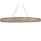 Люстра NEWPORT 8550/160 C oval gold polished