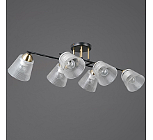 Потолочная люстра Illumico IL0845-6CSQ-25BKAB ELITE