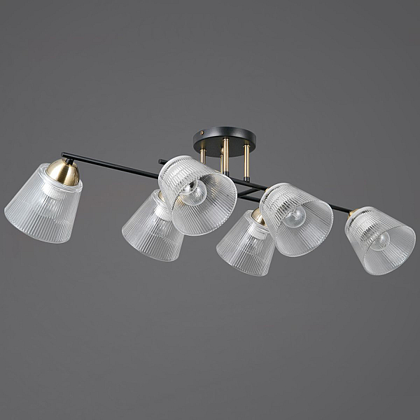 Люстра Illumico IL0845-6CSQ-25BKAB ELITE