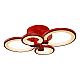 Потолочная светодиодная люстра iLedex Ring A001/4 Red