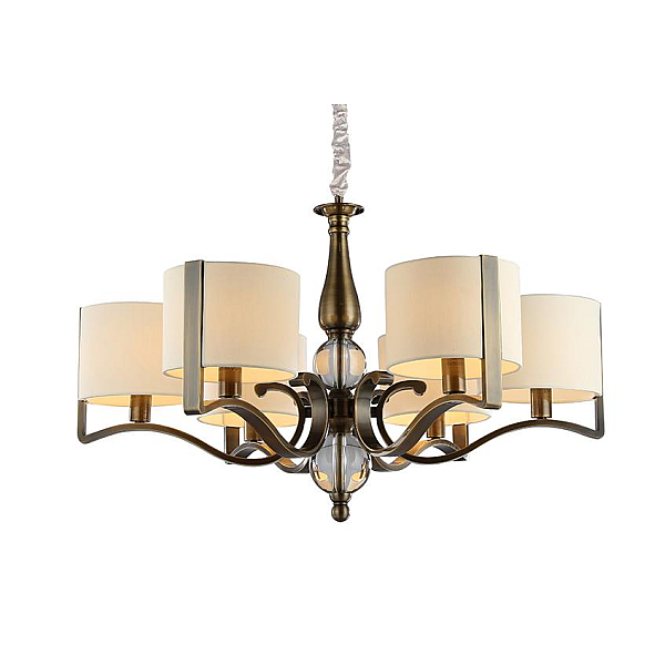 Люстра NEWPORT 31305+1/C black brass