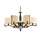 Люстра NEWPORT 31305+1/C black brass