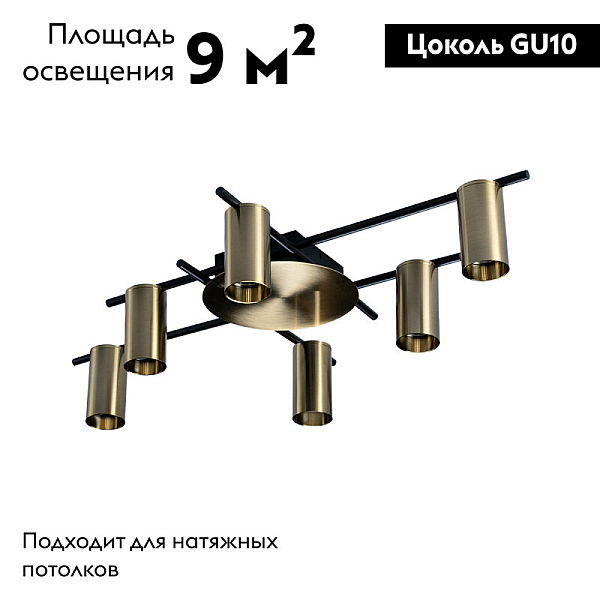 Потолочная люстра Loft IT Tribes 8120C-6