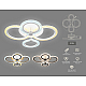 Потолочная светодиодная люстра Ambrella light Original FA4061