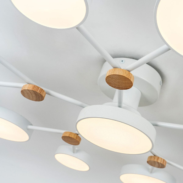Потолочная люстра LED4U L3201-960 WT Потолочная люстра LED4U L3201-960 WT