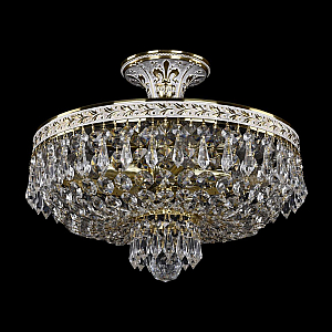 Люстра на штанге Bohemia Ivele Crystal 19271/35IV GW