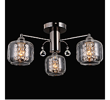 Накладная люстра Natali Kovaltseva LAINA 75091/3C DARK CHROME