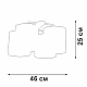 Потолочная люстра Vitaluce V28810-1/4PL