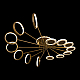 Потолочная светодиодная люстра Loft IT Megan 10164L Gold