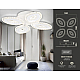 Потолочная светодиодная люстра Ambrella light Acrylica Original FA4012