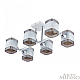 Потолочная люстра Arte Milano Amalfi 329809/6 WH+CR
