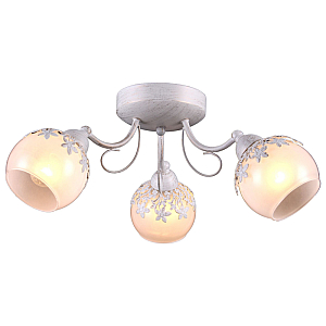 Потолочная люстра Natali Kovaltseva 75043-3C WHITE GOLD