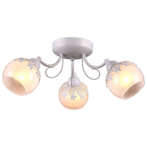 Потолочная люстра Natali Kovaltseva 75043-3C WHITE GOLD