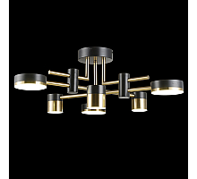 Потолочная люстра Natali Kovaltseva LED LAMPS 81368 GOLD BLACK
