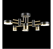 Потолочная люстра Natali Kovaltseva LED LAMPS 81368 GOLD BLACK