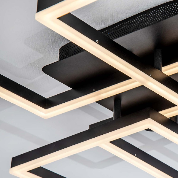 Потолочная люстра LED4U L11060-4 BK Потолочная люстра LED4U L11060-4 BK