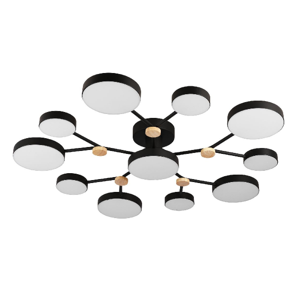 Потолочная люстра LED4U L3201-960 BK Потолочная люстра LED4U L3201-960 BK