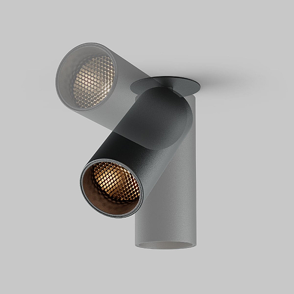 Встраиваемый светодиодный спот Maytoni Technical Focus Led C053CL-L12W2.7K-W-B