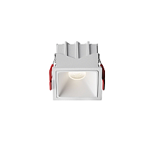 Встраиваемый светильник Maytoni Alfa LED DL043-01-10W4K-SQ-W-1