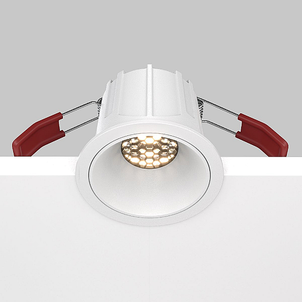 Встраиваемый светильник Maytoni Alfa LED DL043-01-10W3K-RD-W