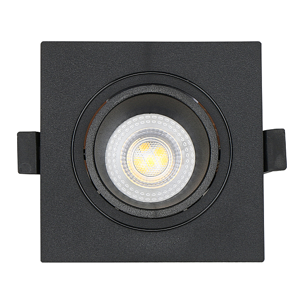Встраиваемый светильник General GCL-MR16-SQ-BLACK 661283