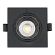 Встраиваемый светильник General GCL-MR16-SQ-BLACK 661283