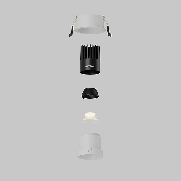 Встраиваемый светильник Maytoni Technical Dip DL116-10W-2.7K-W