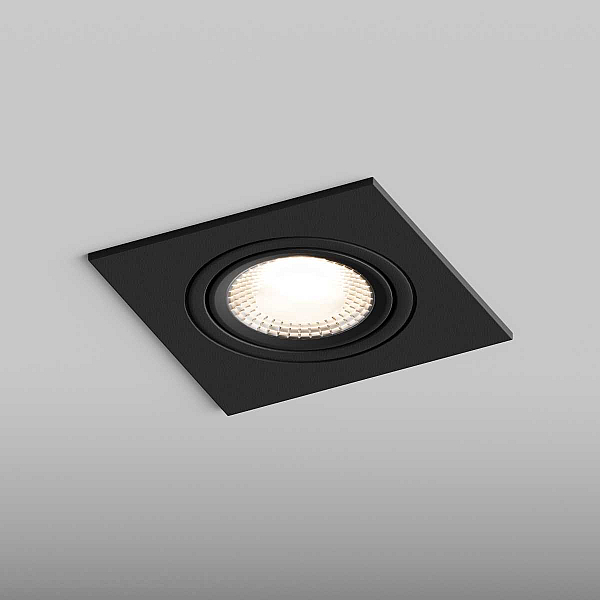 Встраиваемый светильник Hesby Lighting Hesby Atlas IP20,10Вт, GU5.3, черный HSBL_0118