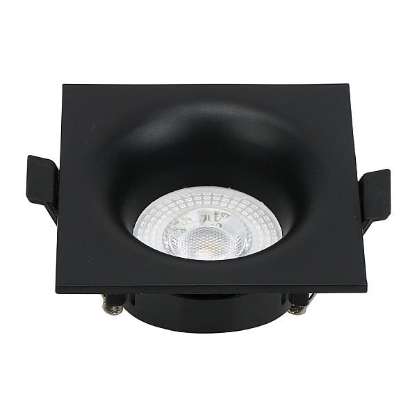 Встраиваемый светильник General GCL-MR16-SQ-BLACK 661289