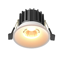 Встраиваемый светильник Maytoni Round DL058-12W2.7K-W