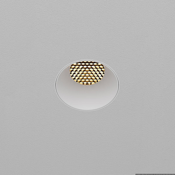 Встраиваемый светильник Maytoni Dip DL119-10W-2.7K-TRS-W