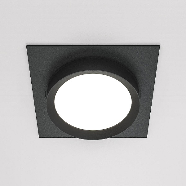 Встраиваемый светильник Maytoni Hoop DL086-GX53-SQ-B