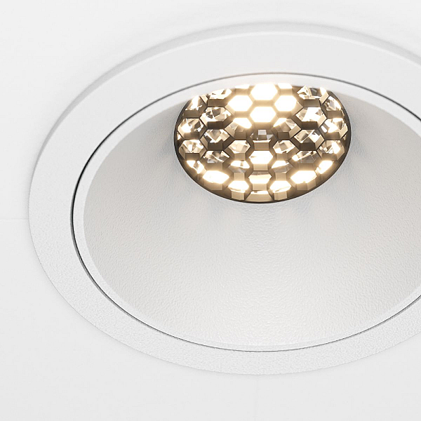 Встраиваемый светильник Maytoni Alfa LED DL043-01-10W3K-RD-W