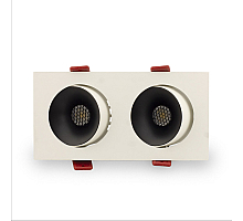 Встраиваемый светильник AM Group AM480-2 BK+WH 15,4W