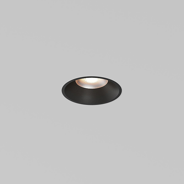 Встраиваемый светильник Maytoni Technical Downlight Mini DL059-7W3K-TRS-B