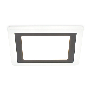 Встраиваемый светильник с подсветкой Ambrella Light Downlight DCR394