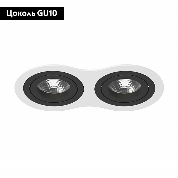 Встраиваемый светильник Lightstar INTERO 16 i6260707 (217626+217607+217607)