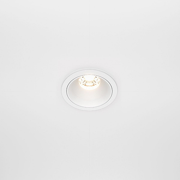 Встраиваемый светильник Maytoni Alfa LED DL043-01-10W3K-RD-W
